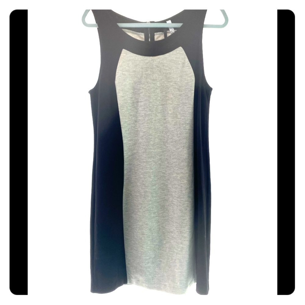 Color lock cotton dress